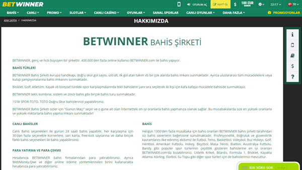 Betwinner Lisanslı mı?